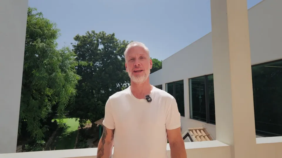 Andy on camera
