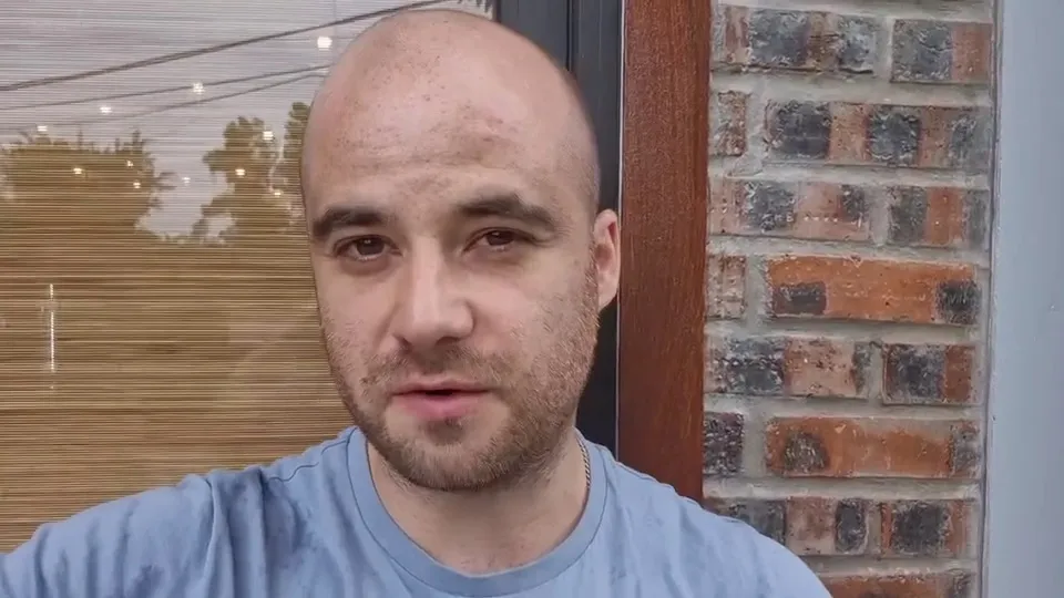 Toby White on camera